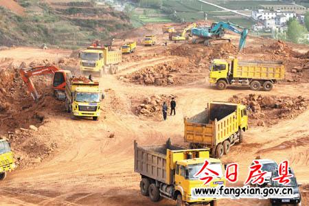 房县大项目建设快速推进