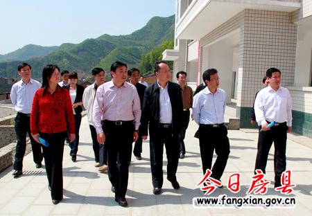 省教育厅副厅长张金元来我县调研