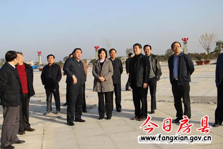 省人大副主任王玲一行调研我县扶贫攻坚工作