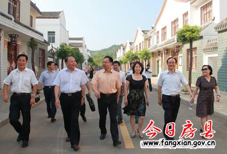 王树华深入省政协新农村建设联系点调研