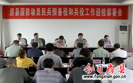 刘庆涛、王岩强调　扎实做好国防动员迎检工作