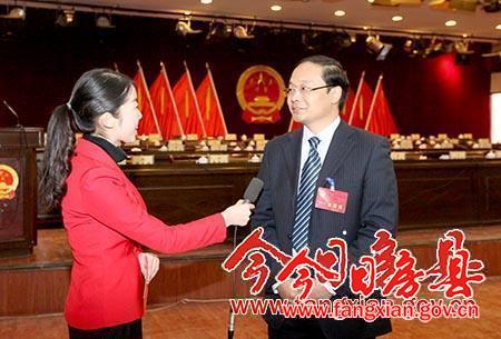 专访当选县长蔡贤忠