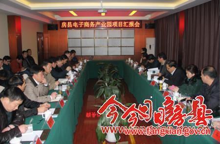完善项目规划评审 把房县打造成“电子商务城”