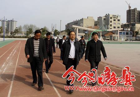 蔡贤忠专题调研全县教育工作