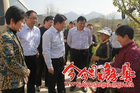 周霁深入房县部分乡镇与基层干部群众共话农村发展