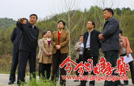 市委副书记郭俊苹来我县调研“三农”工作