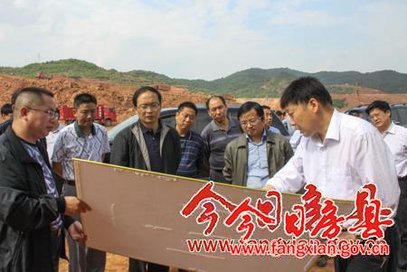 蔡贤忠专题调研北城工业园建设推进情况