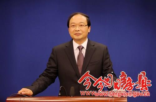 县长蔡贤忠发表2015年春节致辞