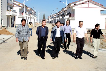 市委常委、常务副市长傅继成来我县调研经济社会发展情况