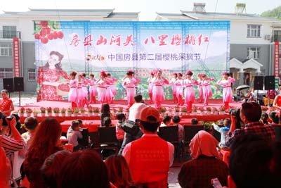 房县第二届樱桃采摘节成功举办