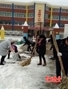 军店小学应对雨雪冰冻天气