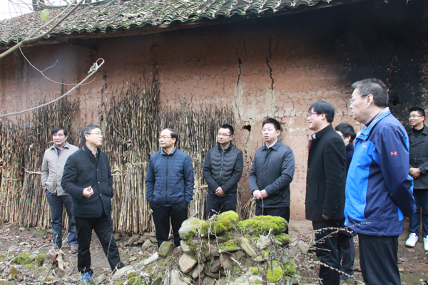 师永学来我县调研精准扶贫工作