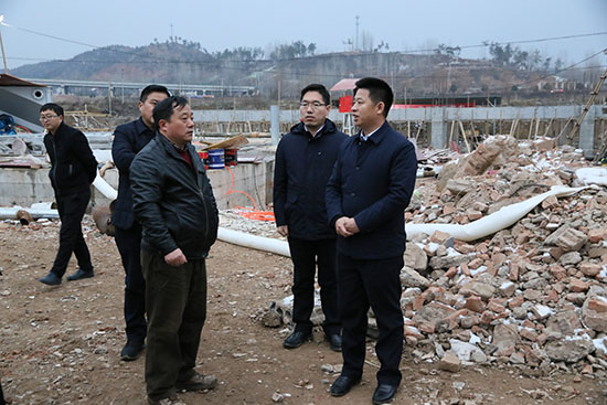 纪道清调研水污染防治工作