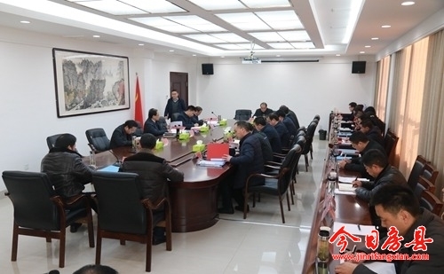 蔡贤忠主持召开县委常委会 安排部署当前重点工作