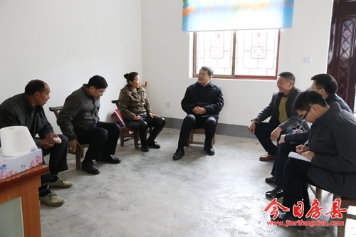 省政协常务副主席李兵来房调研精准扶贫工作