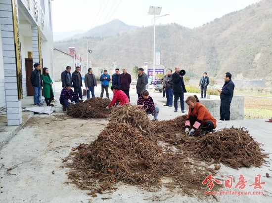 上龛乡召开春季攻势“五大行动”拉练现场会