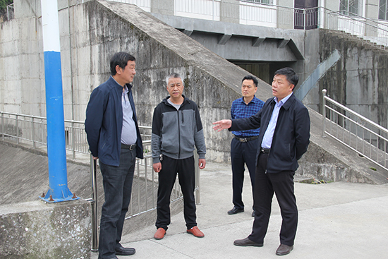 市考核组来我县考核2017年度水资源管理相关情况