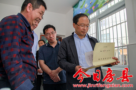 蔡贤忠检查学校安全管理工作