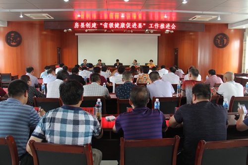 我县召开创建省级健康促进县工作推进会