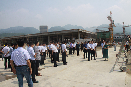 全市2018年上半年重点组织工作现场会与会代表来我县参观