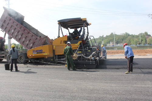房县首条自行车专用骑行道即将竣工