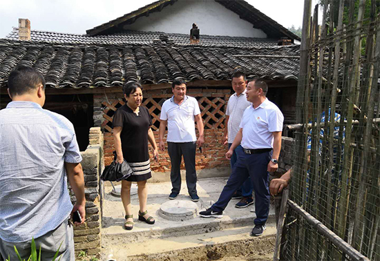 袁堂珍到窑淮镇检查指导工作