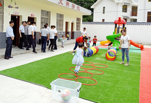 房县30所村级幼儿园开学