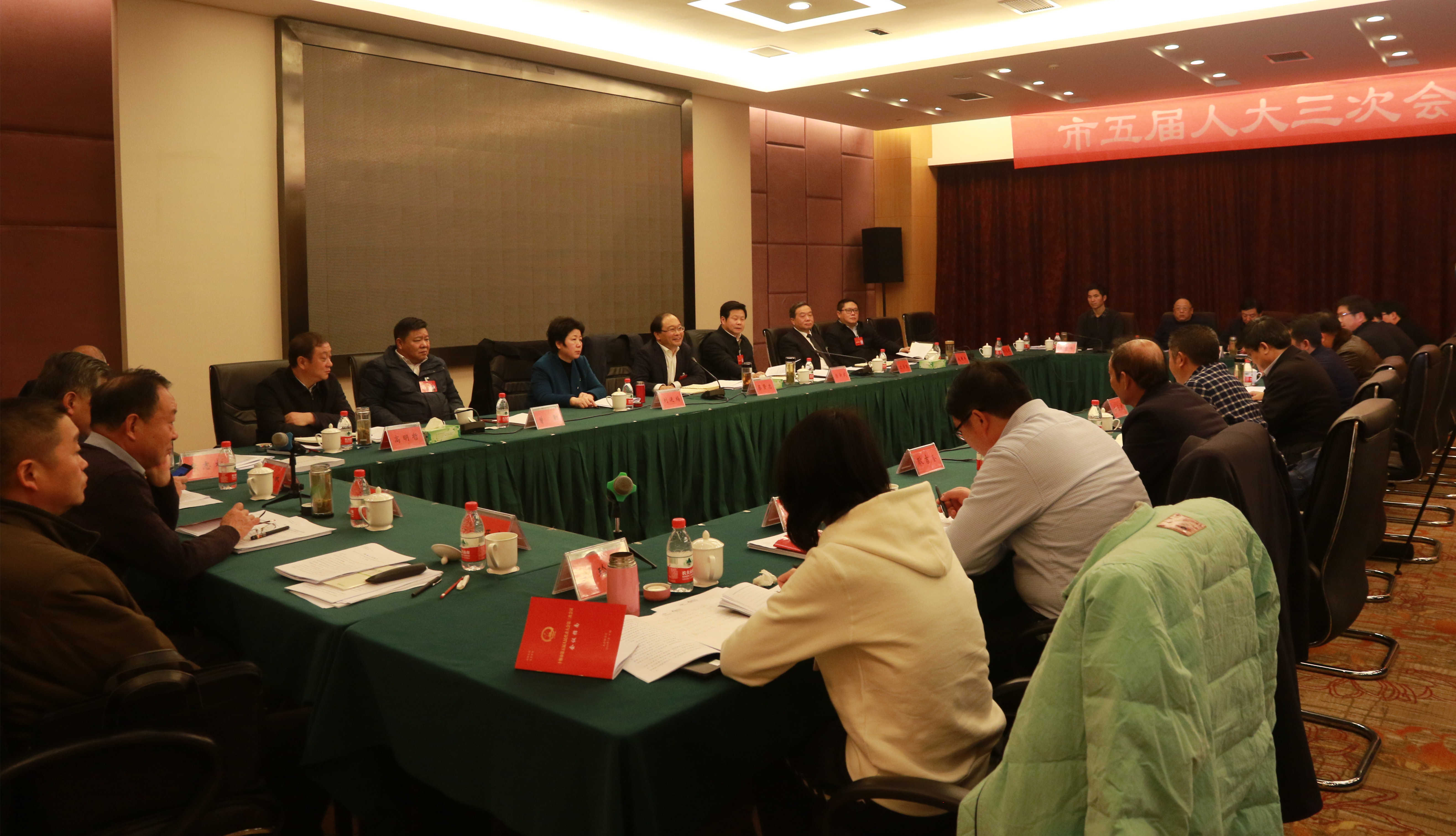 陈新武参加市五届人大三次会议房县代表团分组讨论