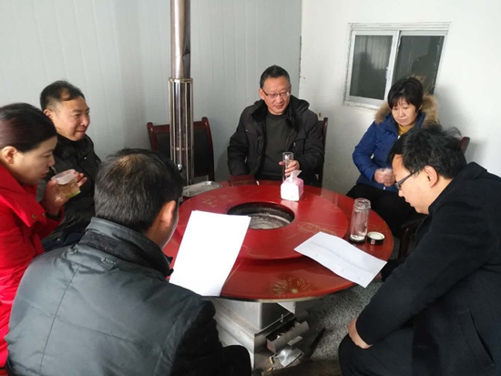 万峪教师“提前开学” 做好“开春第一帮”