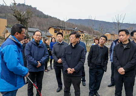 省统计局局长朱慧来房调研第四次全国经济普查工作