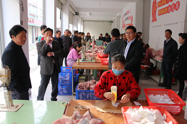 军店镇组织2019年第一季度拉练观摩督导活动