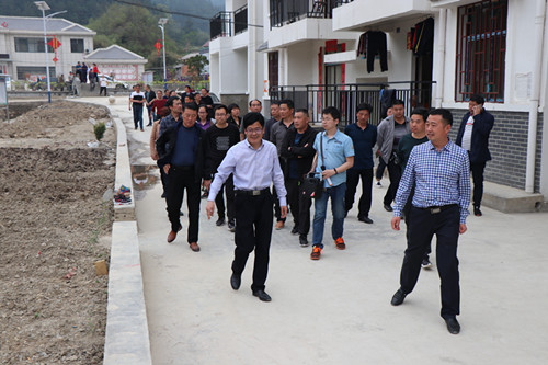 城关镇2019年第一季度项目拉练活动