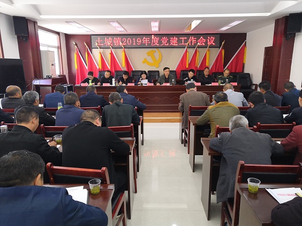 土城镇召开2019年度党建工作会