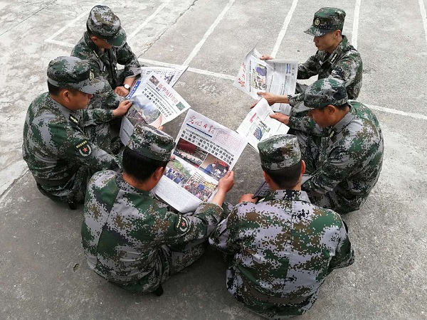 人武部组织开展学习