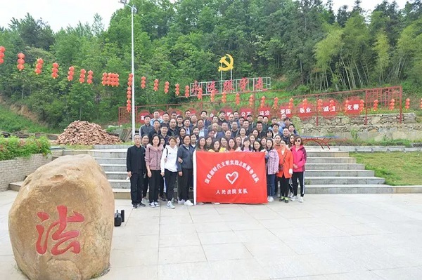 房县共青团开展五四系列纪念活动