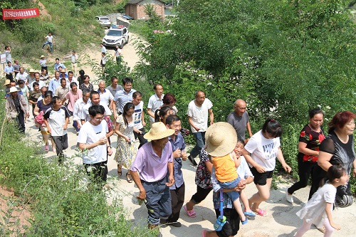 房县水库防汛避险苦练安全”真功“