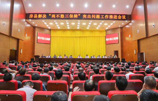 全县解决“两不愁三保障”突出问题工作推进会议召开