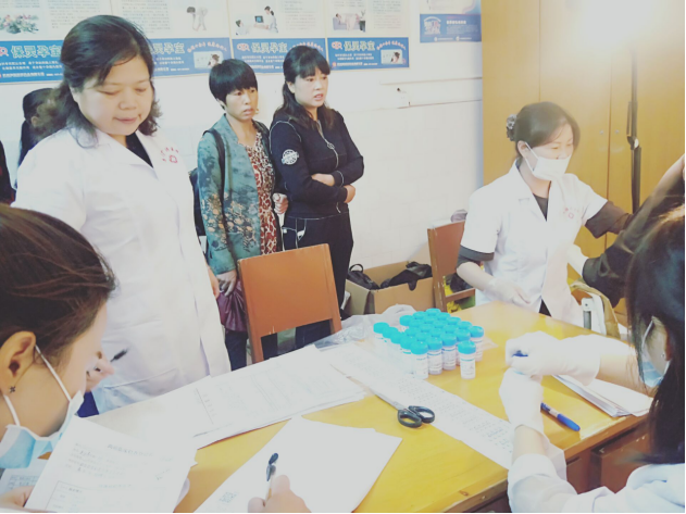 红塔镇大力开展“两癌”筛查工作