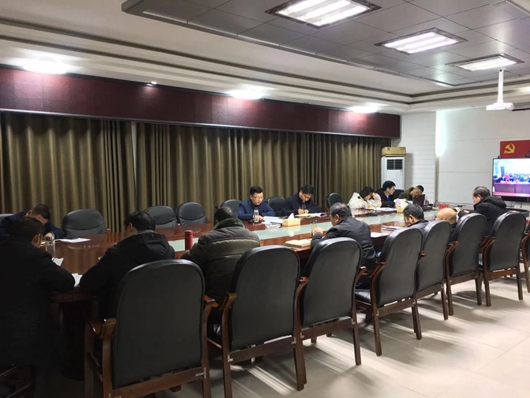 万峪河乡学习贯彻县委“两会”会议精神暨人情风反弹治理工作推进会