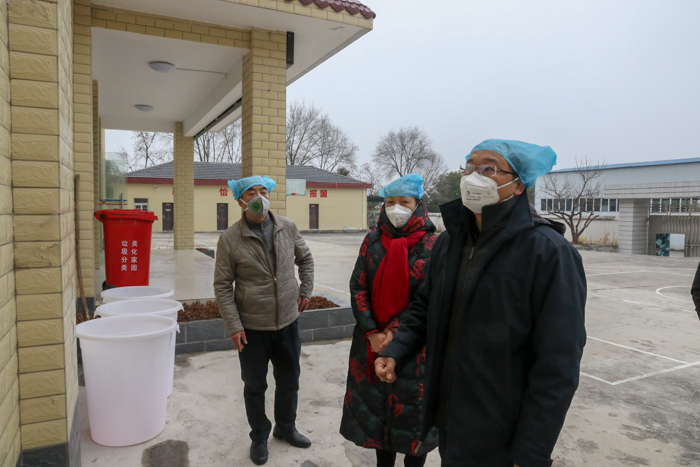 蔡贤忠到集中医学观察隔离点检查指导疫情防控工作