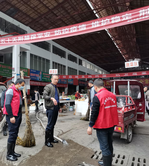 城市管理执法局：加强环境整治，推进创卫工作