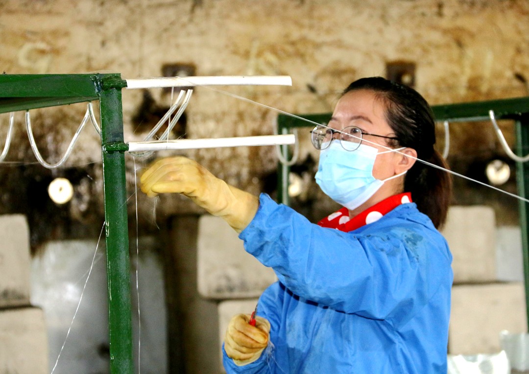 玻纤产业园区 促农就业增收