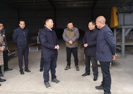 纪道清到青峰镇调研督导脱贫攻坚工作