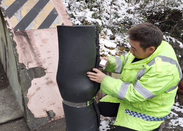 十房高速：组织开展冬季消防管网防冻保温工作