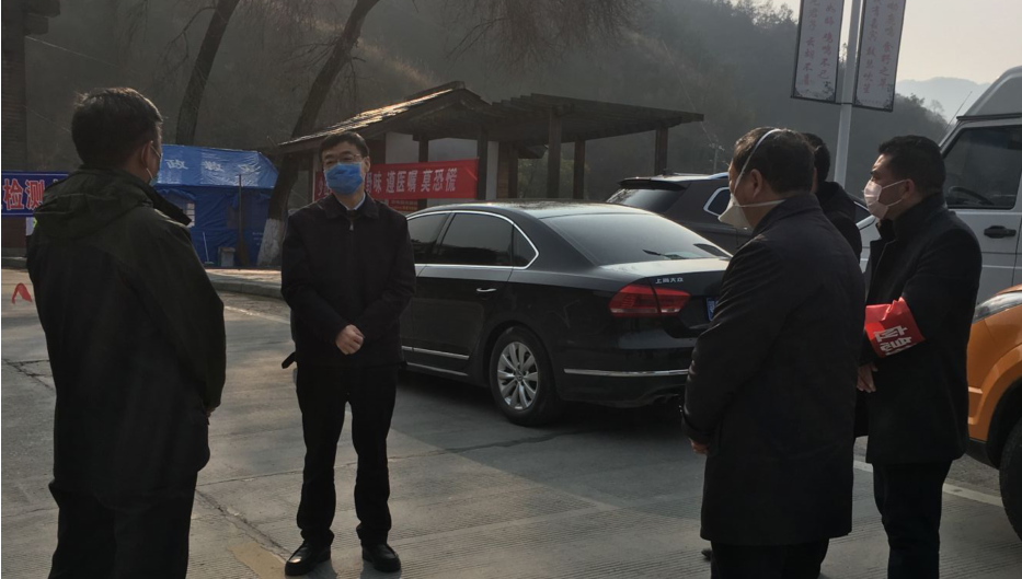 师永学来房督导疫情防控工作