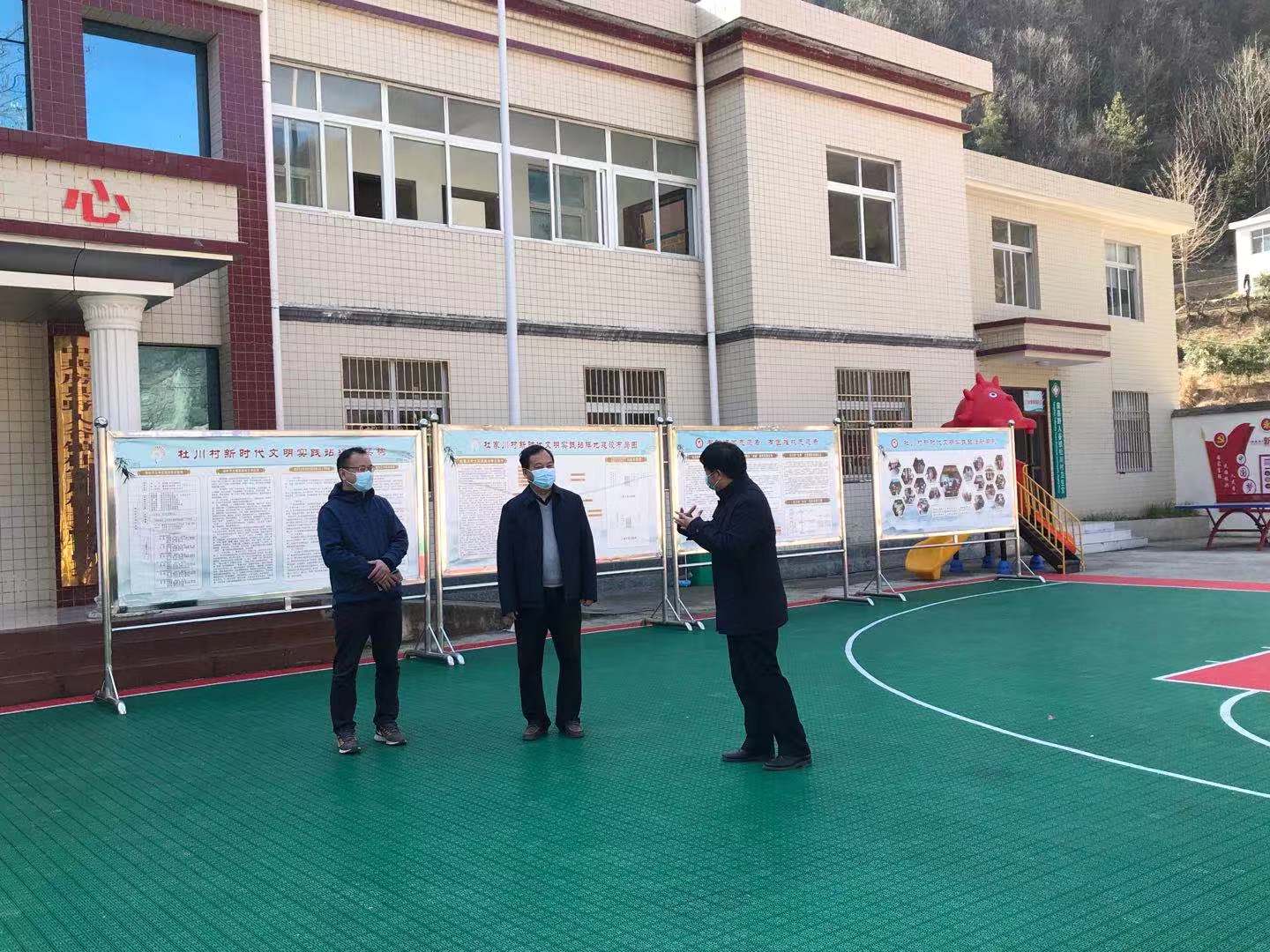 陈东灵来房检查督导疫情防控工作