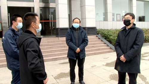 师永学到白鹤镇检查督导疫情防控工作