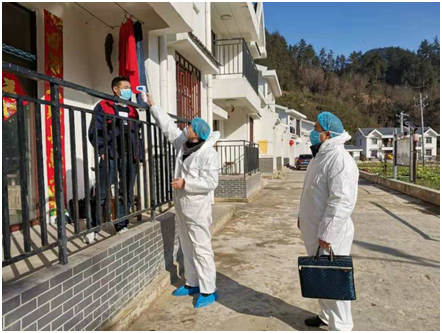 五台乡:抗疫一线当好“三员”