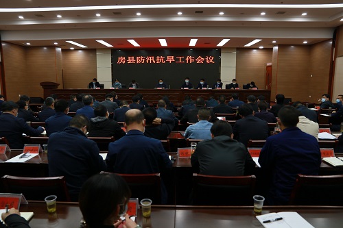 蔡贤忠要求：保持高度清醒 强化组织保障 齐心协力打赢防汛抗旱硬仗