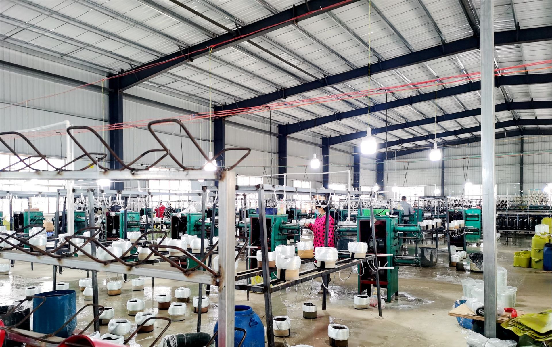 尹吉甫镇：开足马力 复工投产